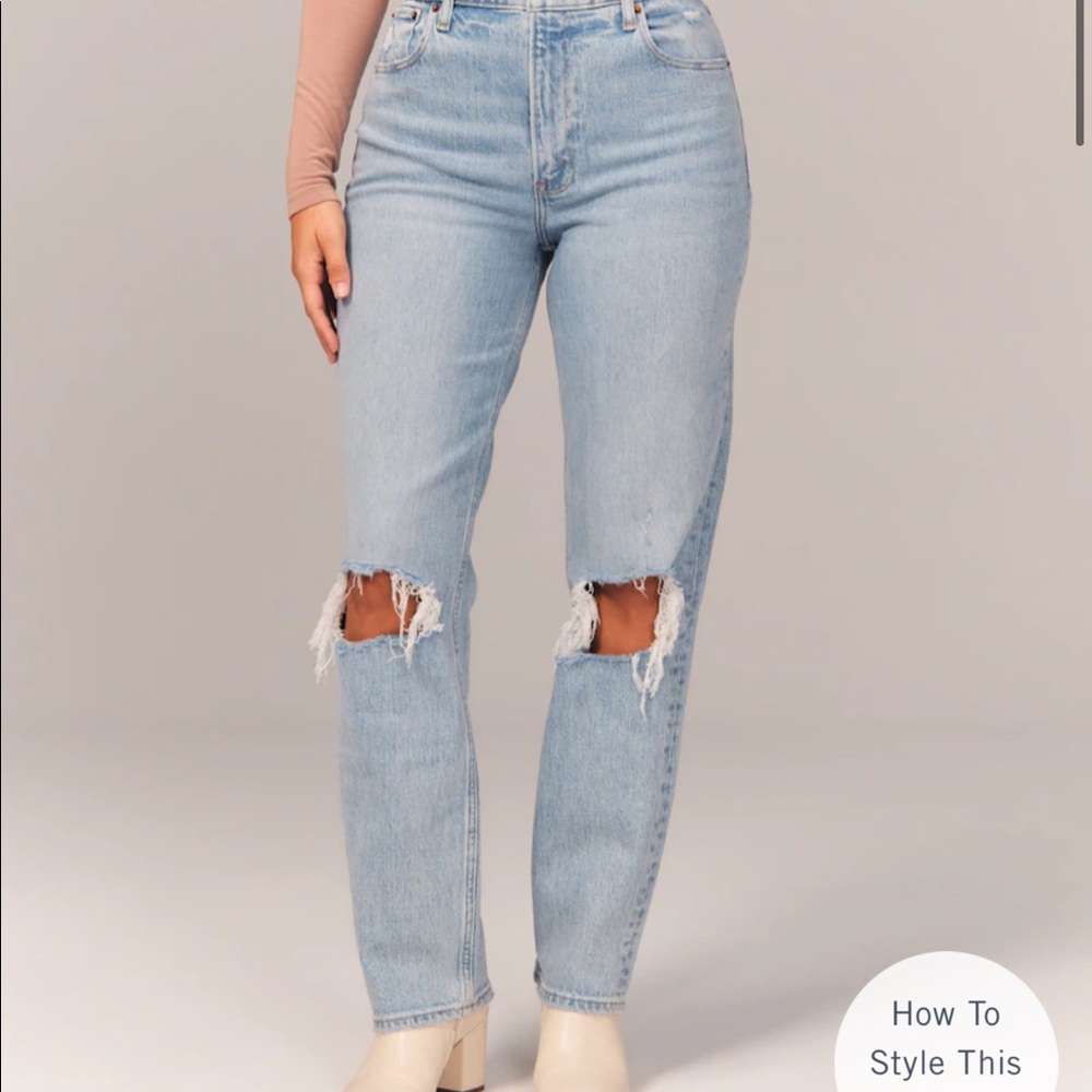 Brand New Abercrombie 90s jeans